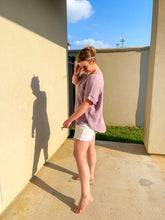 Load image into Gallery viewer, Summer Loving Gauze top in Lilac