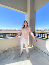 Load image into Gallery viewer, Stay Basic Pocket Tee in Blush Pink