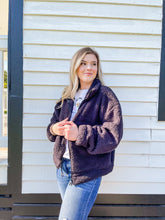 Load image into Gallery viewer, Campfire Dreams Fuzzy Sherpa Jacket (2 Colors)