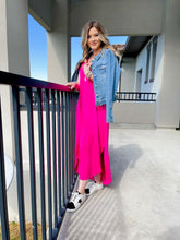 Load image into Gallery viewer, Short On Time Short Sleeve Maxi Dress