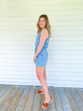Load image into Gallery viewer, Light Denim Romper