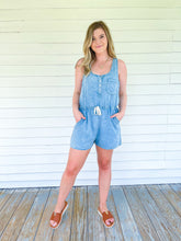 Load image into Gallery viewer, Light Denim Romper