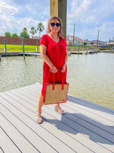 Load image into Gallery viewer, Short On Time Short Sleeve Maxi Dress