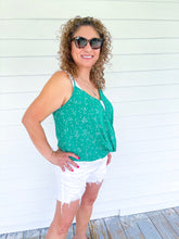 Load image into Gallery viewer, Sugar & Spice Polka Dot Surplice Tank