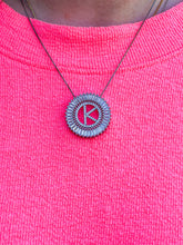 Load image into Gallery viewer, PREORDER Glam Monogram Emerald-Cut Initial Necklace