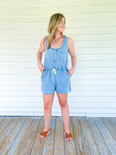 Load image into Gallery viewer, Light Denim Romper