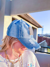 Load image into Gallery viewer, Denim Dreams Upcycled Hat