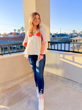 Load image into Gallery viewer, Señorita I Need A Margarita Floral Embroidery Top