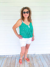 Load image into Gallery viewer, Sugar & Spice Polka Dot Surplice Tank