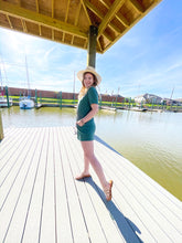 Load image into Gallery viewer, It’s All About You Teal Romper