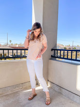 Load image into Gallery viewer, Stay Basic Pocket Tee in Blush Pink