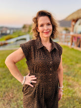 Load image into Gallery viewer, Wild Escape Leopard Jumpsuit