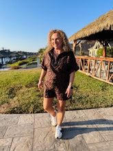 Load image into Gallery viewer, Wild &amp; Waiting at the Gate Leopard Shorts