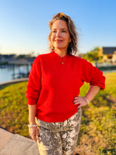 Load image into Gallery viewer, The Red Eye Sweater