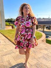 Load image into Gallery viewer, A Little Bit Fancy Floral Midi Dress