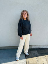 Load image into Gallery viewer, The Lounge Luxe Double Knit High-waist Wide-leg Sweatpants