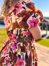Load image into Gallery viewer, A Little Bit Fancy Floral Midi Dress