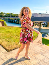 Load image into Gallery viewer, A Little Bit Fancy Floral Midi Dress