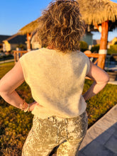 Load image into Gallery viewer, Made For Slow Days Sleeveless Button-Up Sweater Vest In Oatmeal