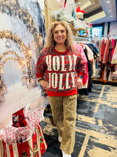 Load image into Gallery viewer, The Holly Jolly Plaid Sweatshirt