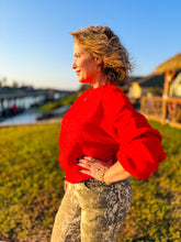 Load image into Gallery viewer, The Red Eye Sweater
