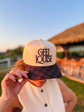 Load image into Gallery viewer, Geez Louis Checkered Print Hat