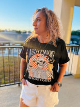Load image into Gallery viewer, Nightmare Before Coffee Graphic Tee Shirt