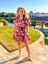 Load image into Gallery viewer, A Little Bit Fancy Floral Midi Dress