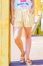 Load image into Gallery viewer, Pina Colada Striped Shorts
