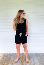 Load image into Gallery viewer, Summer Chic Black Romper