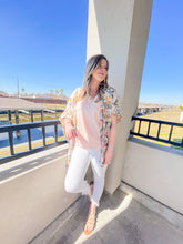 Load image into Gallery viewer, You’re So Golden Floral Kimono with Tassels