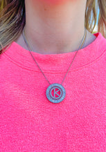 Load image into Gallery viewer, PREORDER Glam Monogram Emerald-Cut Initial Necklace