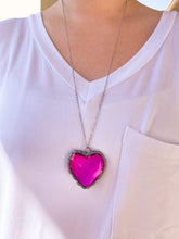 Load image into Gallery viewer, Heart On My Sleeve Heart Pendant