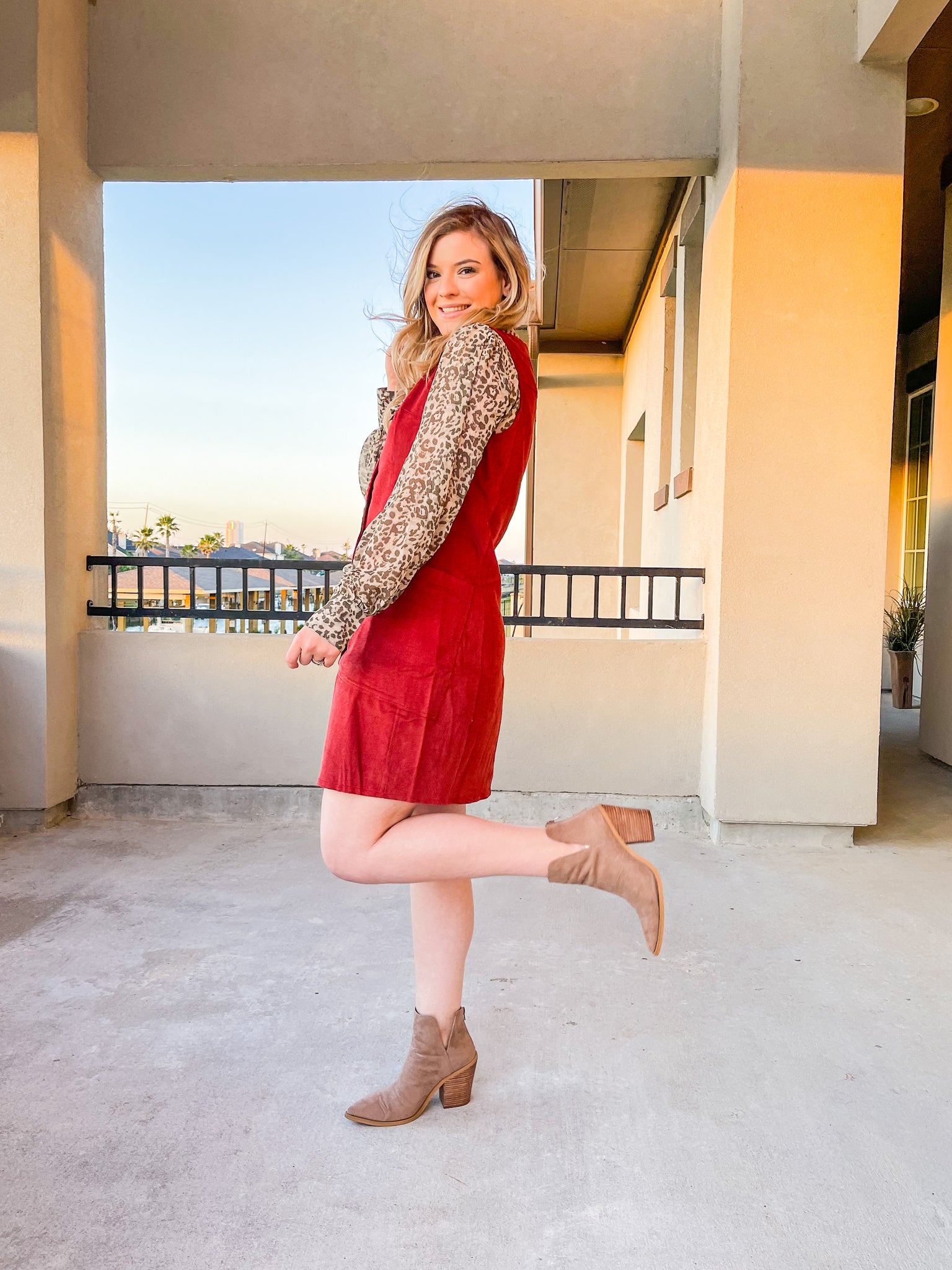 Burgundy Button Down Corduroy Dress Burgundy Button Down Corduroy Dress